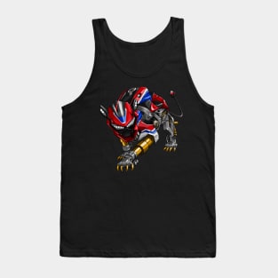 Honda CBR1000-RR Pantha Red & Blue Tank Top